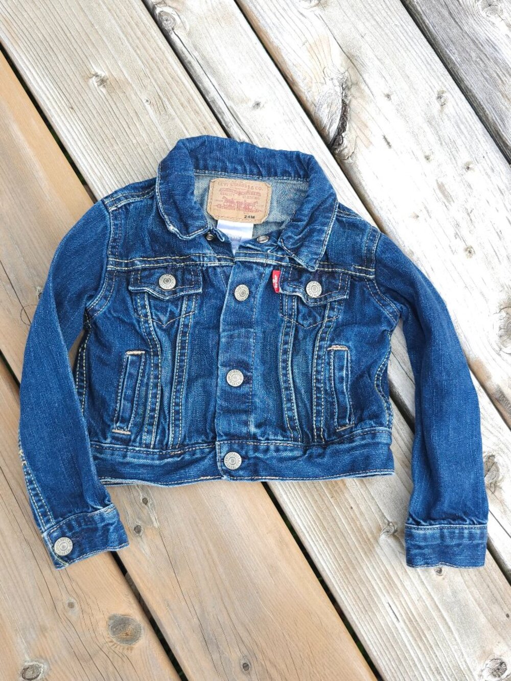 BABY LEVI'S JEAN JACKET Size 24 Months